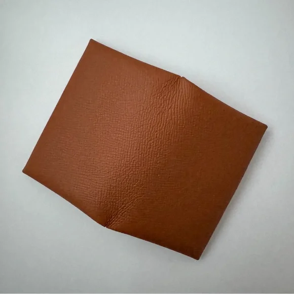 Hermes Calvi Wallet in Tan - Picture 3 of 5